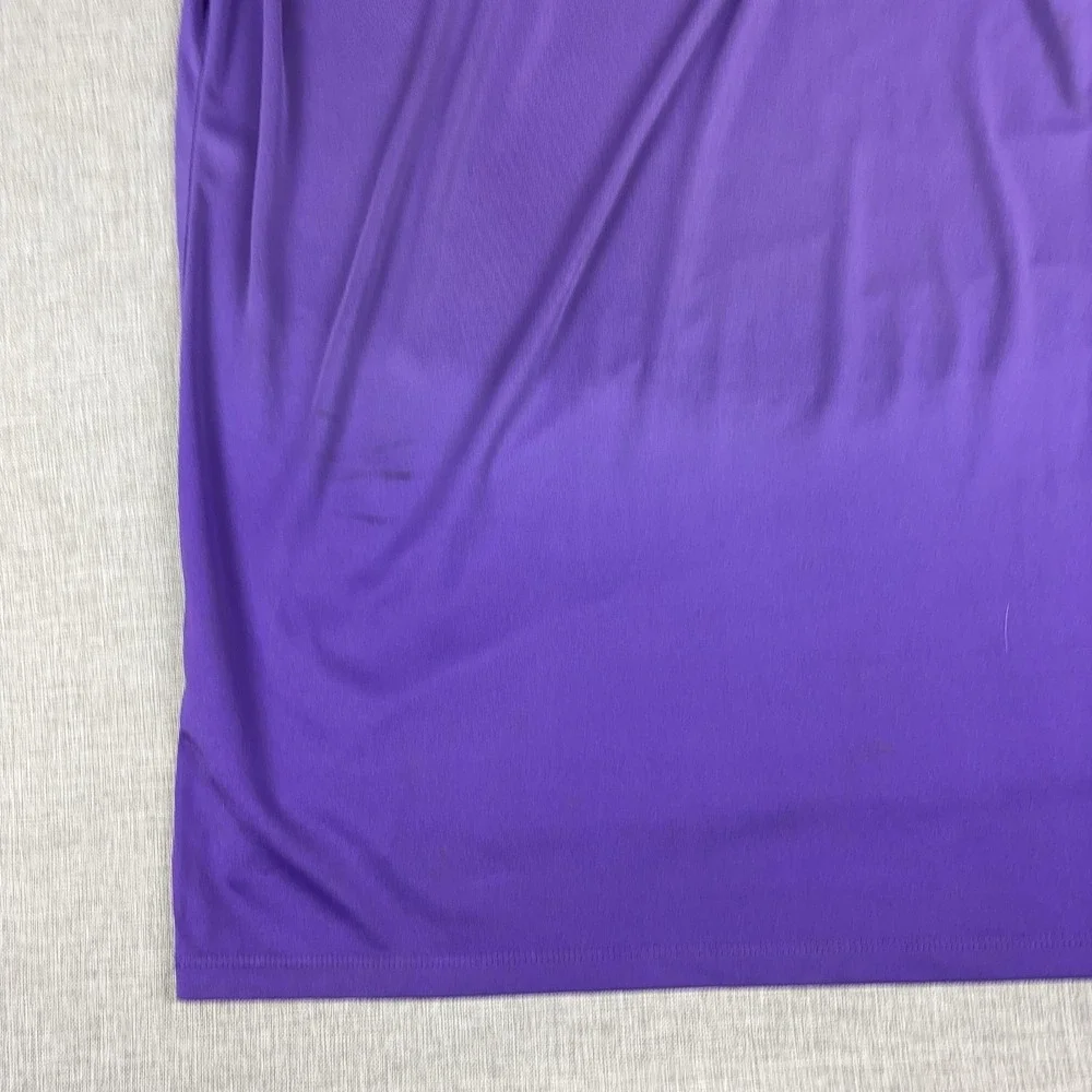 RLX Ralph Lauren Polo Shirt Mens XL Purple Seminole Golf Short Sleeve Logo